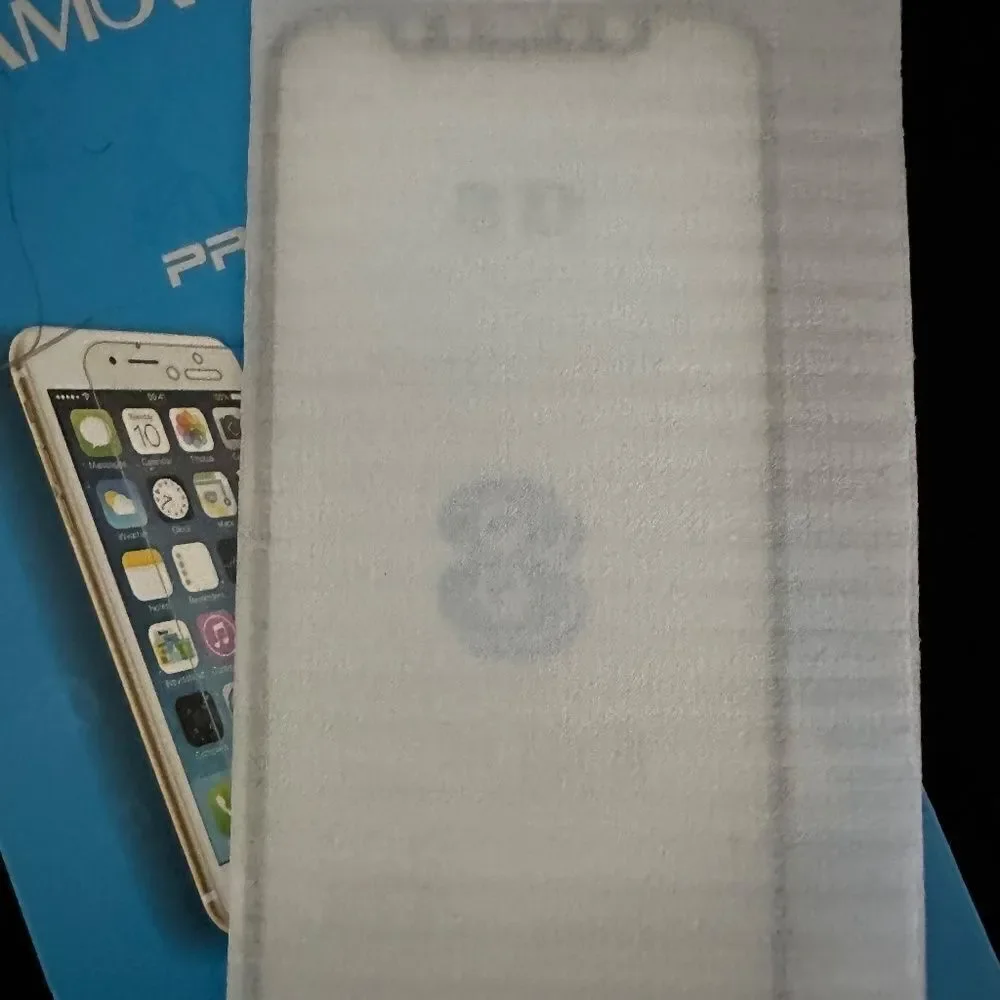 Amovo Screen Protector Iphone X Glass Black Border NIB